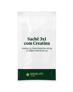 Sachê 3x1 com Creatina
