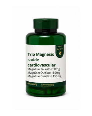 Trio Magnésio Saúde Cardiovascular